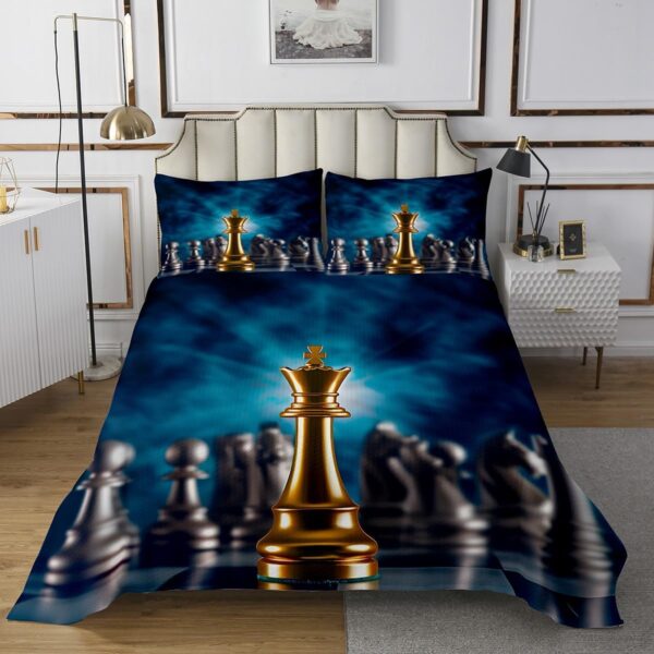 Chess Coverlet & Bedspread for Boys & Girls