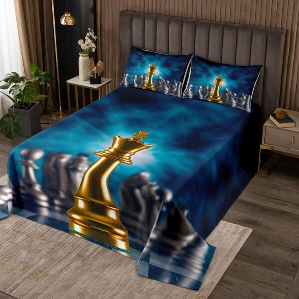 Chess Coverlet & Bedspread for Boys & Girls - Image 3