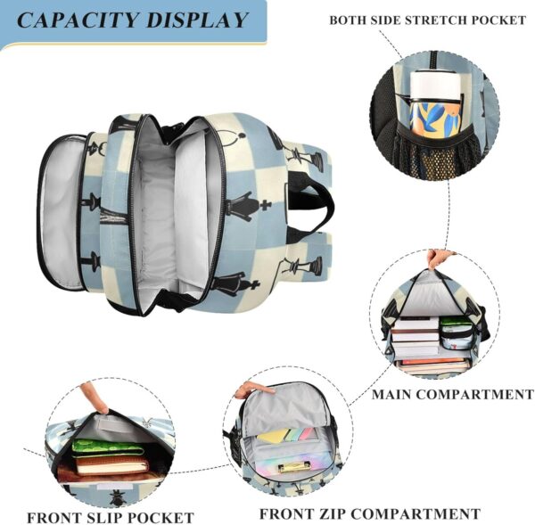 Casual Chess Backpack for Men and Women - Image 4