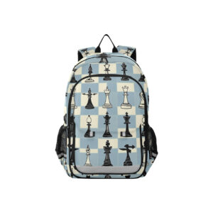 Casual Chess Backpack for Men and Women