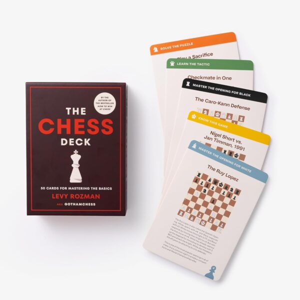 The Chess Deck: 50 Cards for Mastering the Basics - Image 6